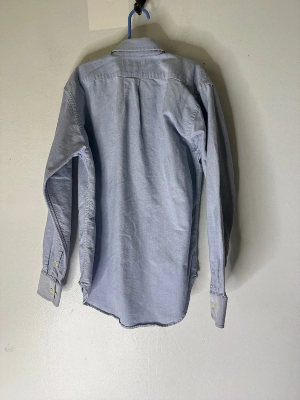 Vintage Ralph Lauren Blue Collar Button Down Oxford Boys Size‎ 12